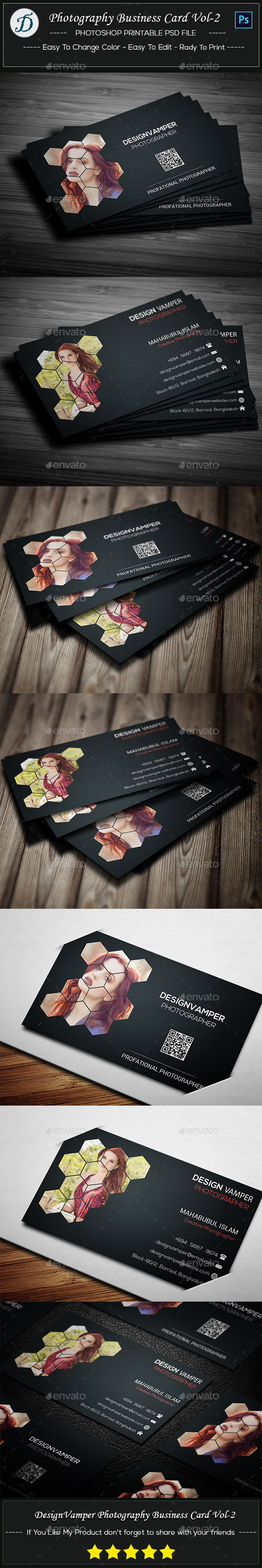 GraphicRiver Photographer Business Card Vol-2 10063996 GraphicRiver Photographer Business Card Vol-2 10063996
