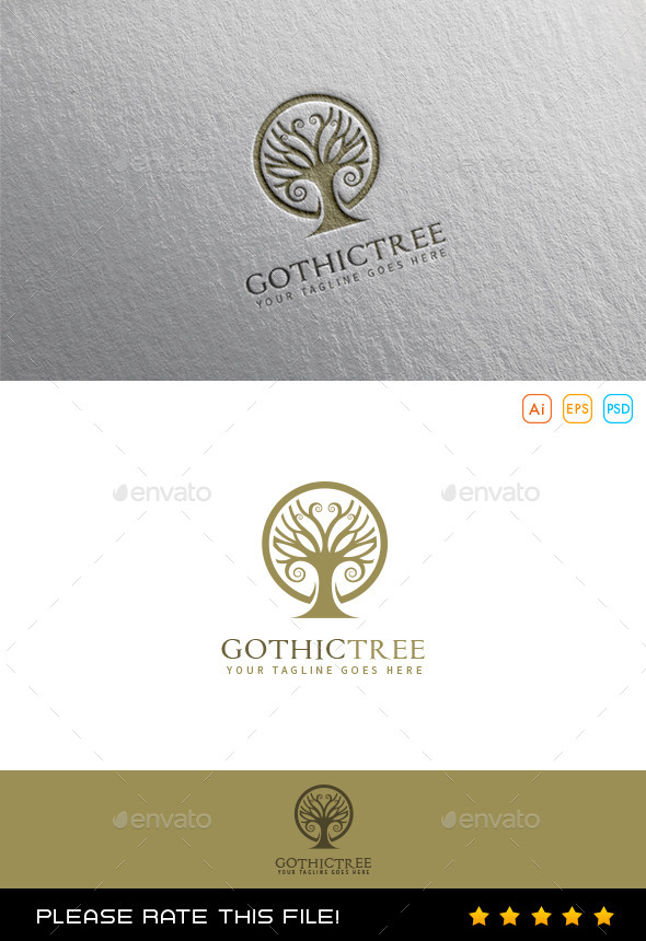 GraphicRiver Tree Logo 9979797 GraphicRiver Tree Logo 9979797