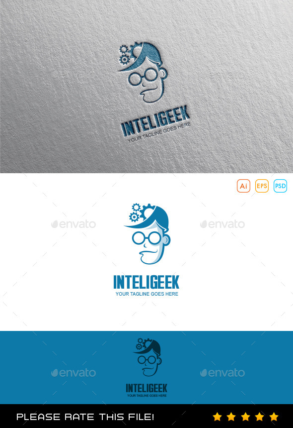 GraphicRiver Geek Logo 10064571 GraphicRiver Geek Logo 10064571