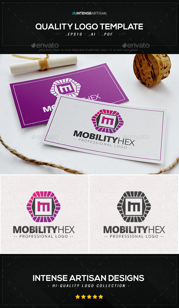 GraphicRiver Mobility Hex Logo Template 10065188 GraphicRiver Mobility Hex Logo Template 10065188