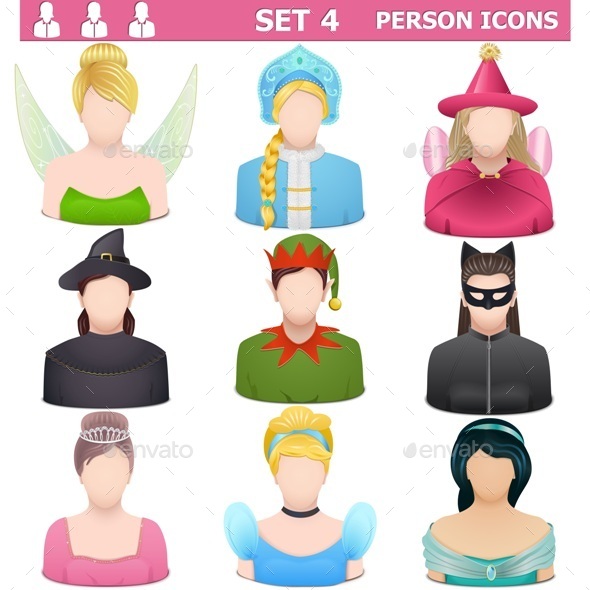 GraphicRiver Person Icons Set 4 10066237 GraphicRiver Person Icons Set 4 10066237