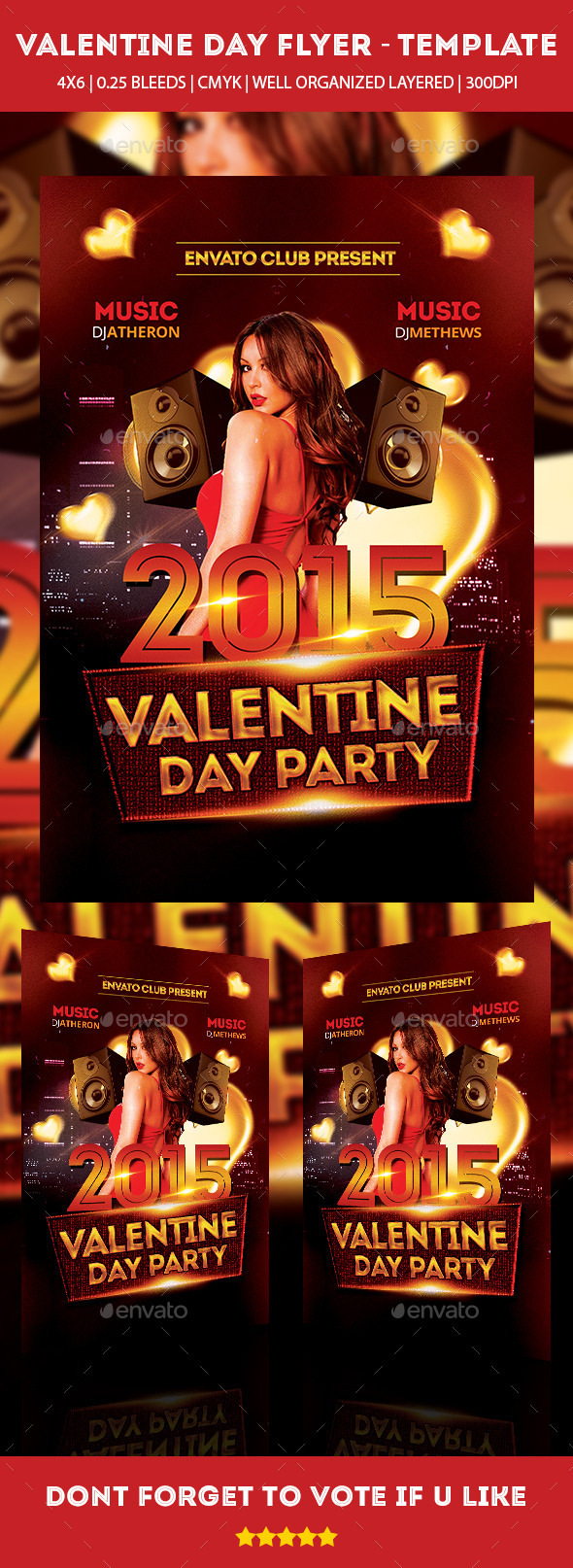 Valentine Day Party 2015 Flyer