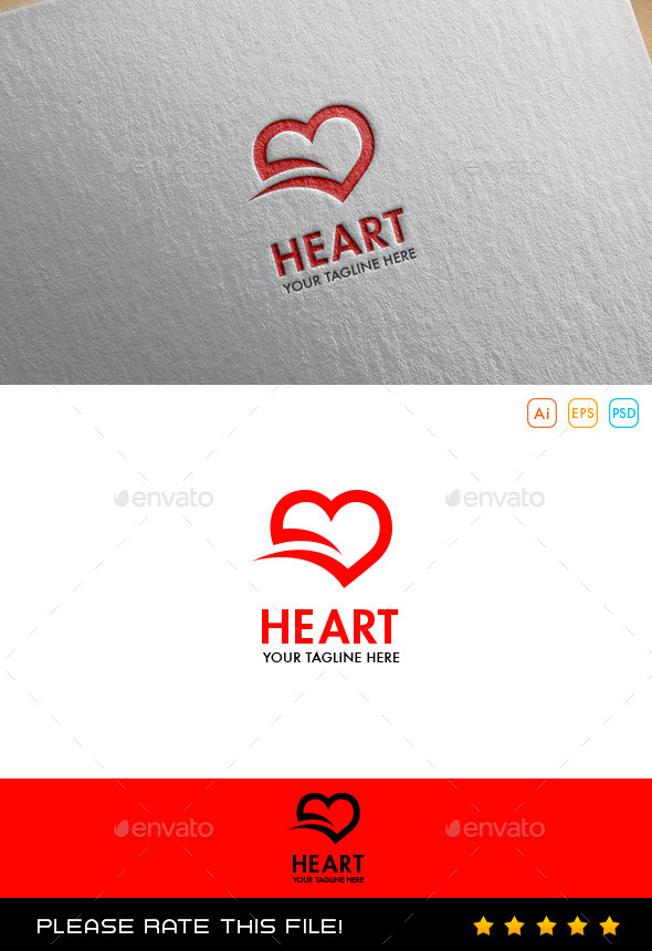 GraphicRiver Hearts Logo 10067887 GraphicRiver Hearts Logo 10067887