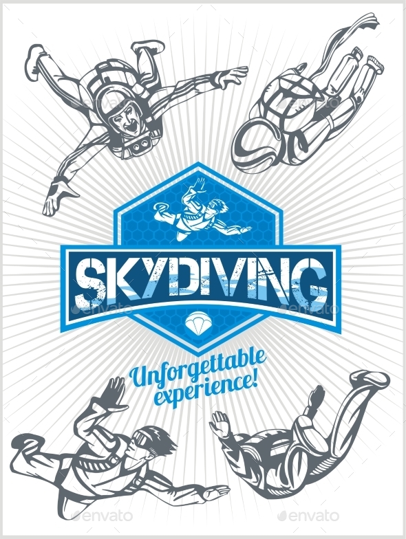 Skydiving Set Skydiving Set