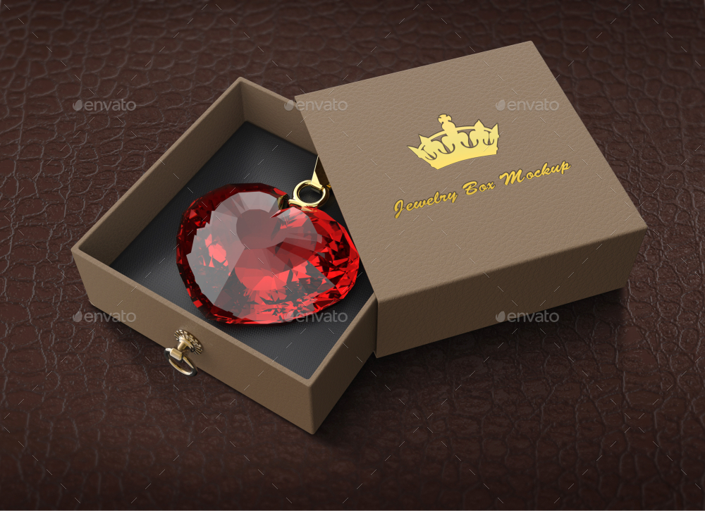 Jewelry Box \ Logo Mockup by Fusionhorn | GraphicRiver