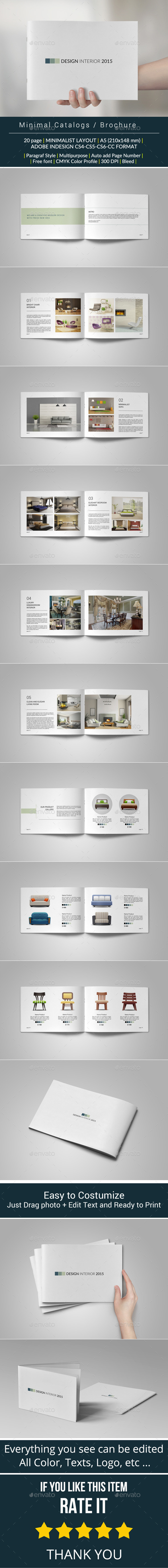 Minimal Catalogs Brochure Portfolio Minimal Catalogs Brochure Portfolio