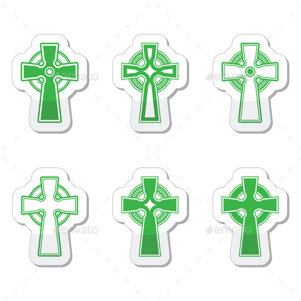 GraphicRiver Irish and Scottish Celtic Crosses 10068319 GraphicRiver Irish and Scottish Celtic Crosses 10068319