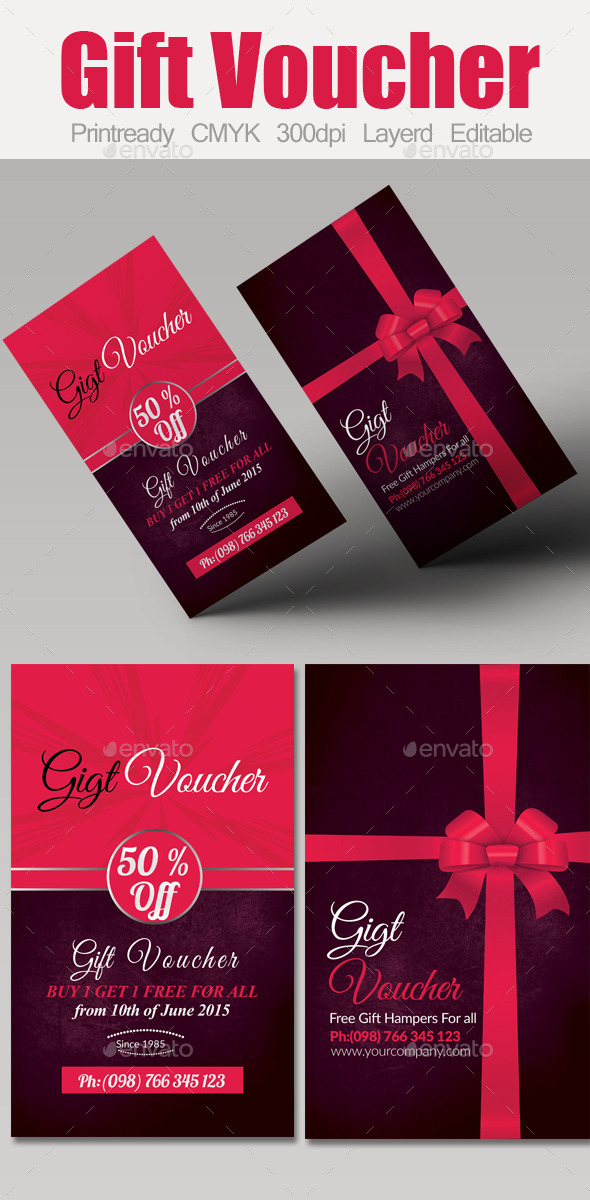 GraphicRiver Multi Use Business Gift Voucher 10050727 GraphicRiver Multi Use Business Gift Voucher 10050727