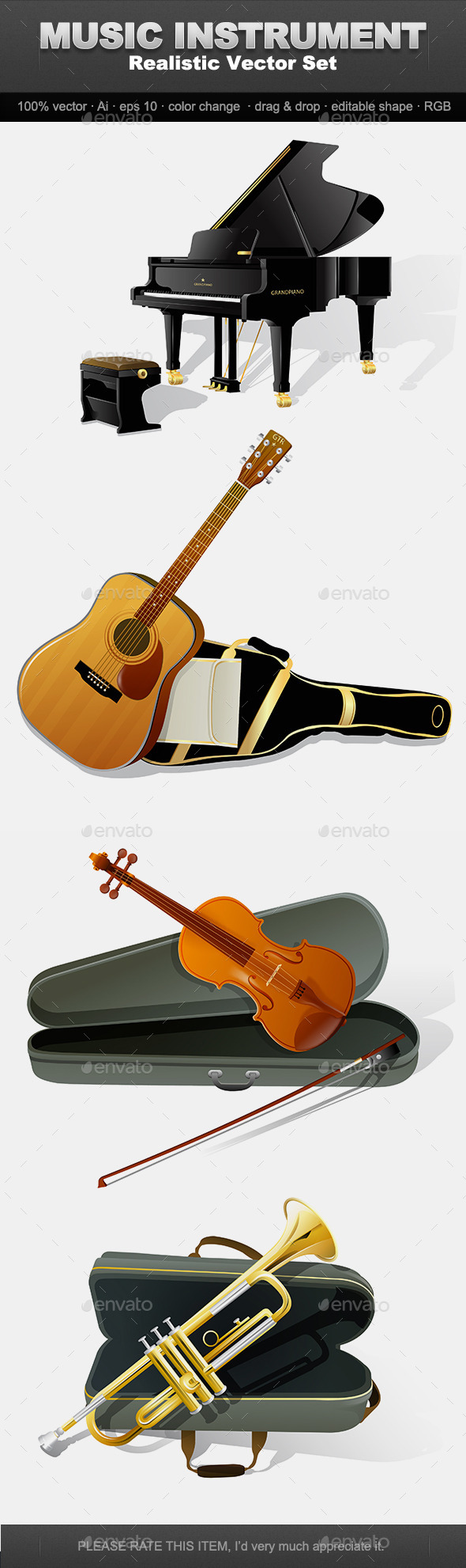GraphicRiver Musical Instruments 10048421 GraphicRiver Musical Instruments 10048421