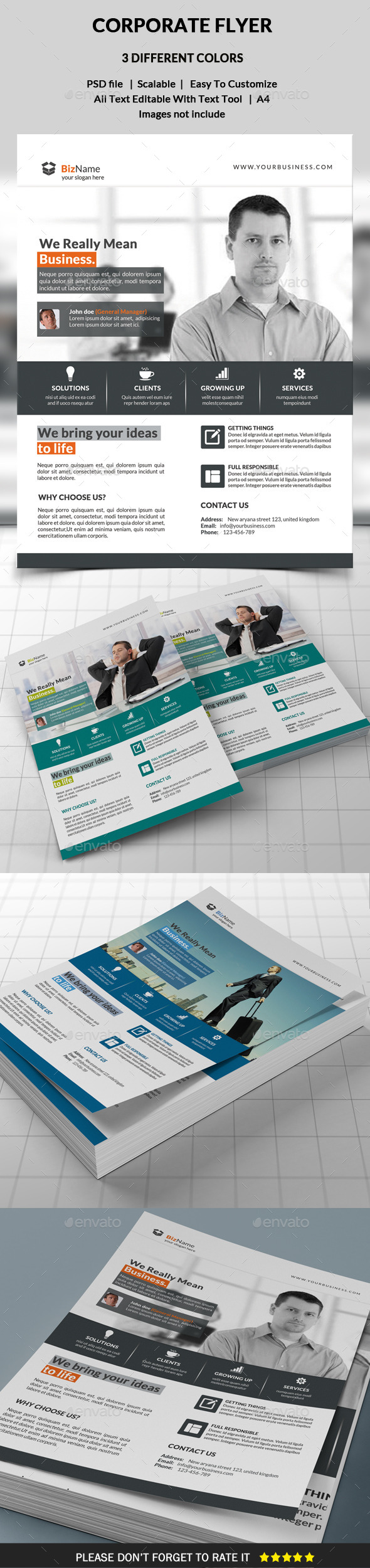 GraphicRiver Corporate Flyer 10069003 GraphicRiver Corporate Flyer 10069003