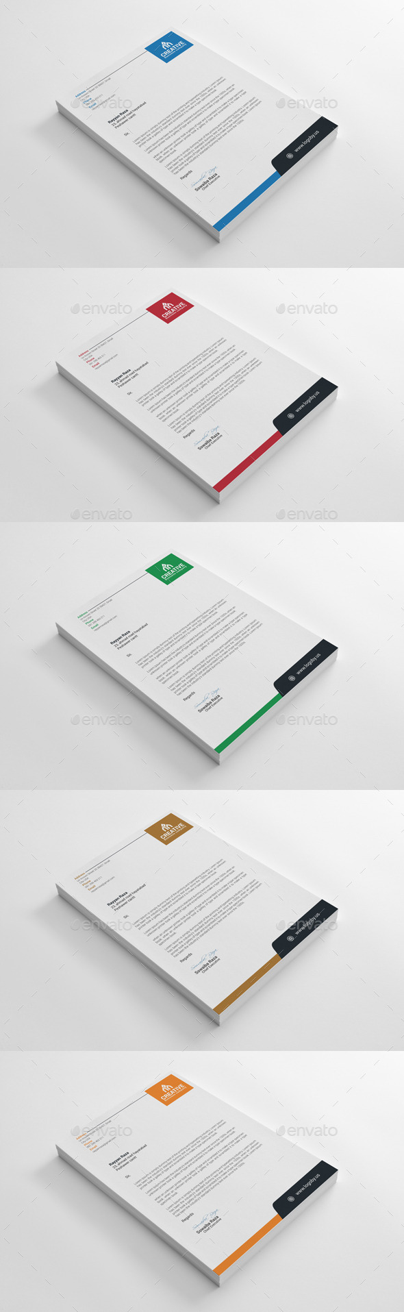 GraphicRiver Letterhead 10052549 GraphicRiver Letterhead 10052549