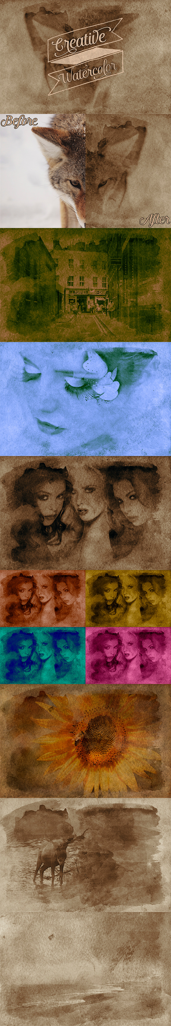 GraphicRiver Creative Watercolor Painting Vol 01 10070144 GraphicRiver Creative Watercolor Painting Vol 01 10070144