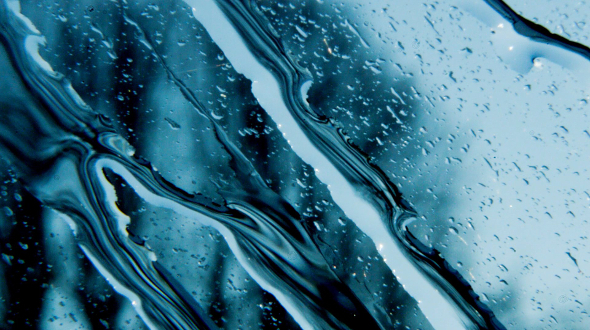 Raindrops Sliding Down the Window Raindrops Sliding Down the Window