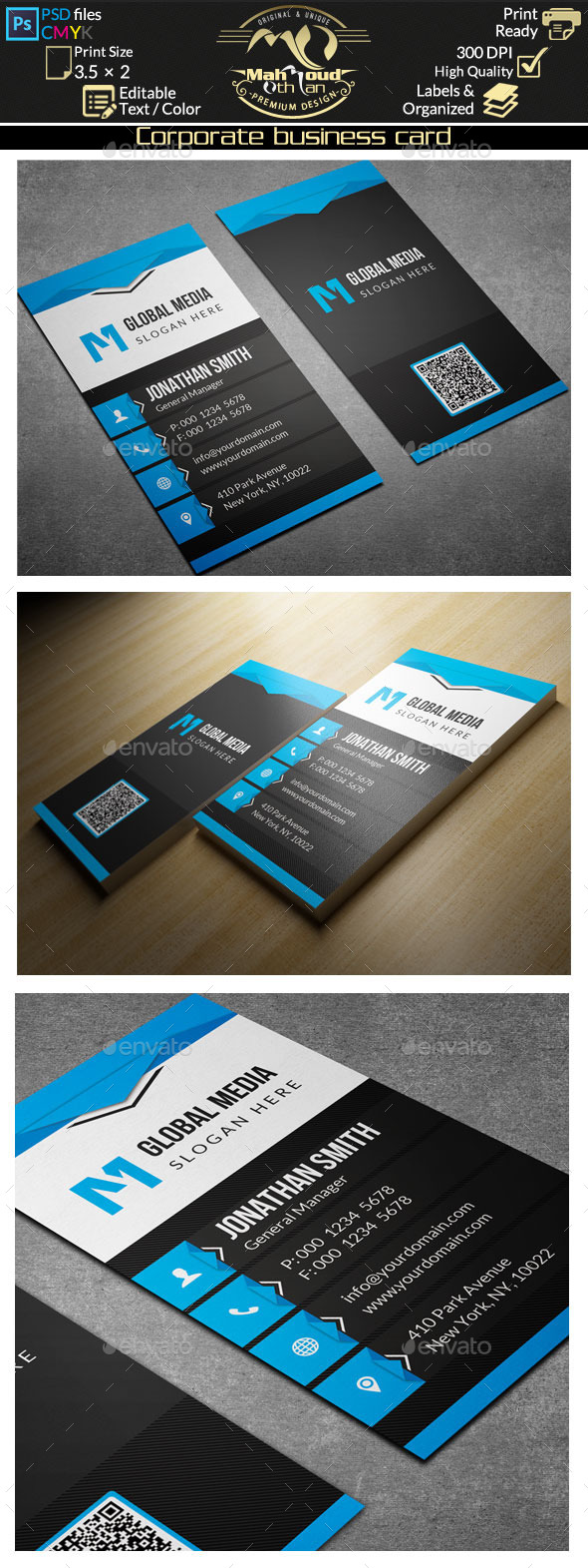 GraphicRiver Corporate Business Card 68 10070353 GraphicRiver Corporate Business Card 68 10070353