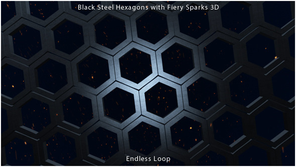 Steel Hexagons and Sparks Steel Hexagons and Sparks