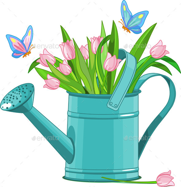GraphicRiver Watering Can 10072005 GraphicRiver Watering Can 10072005