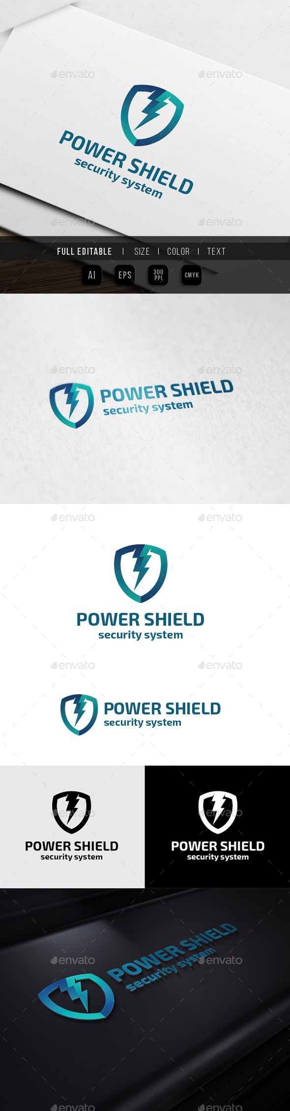 GraphicRiver Energy Shield Security System 10073620 GraphicRiver Energy Shield Security System 10073620