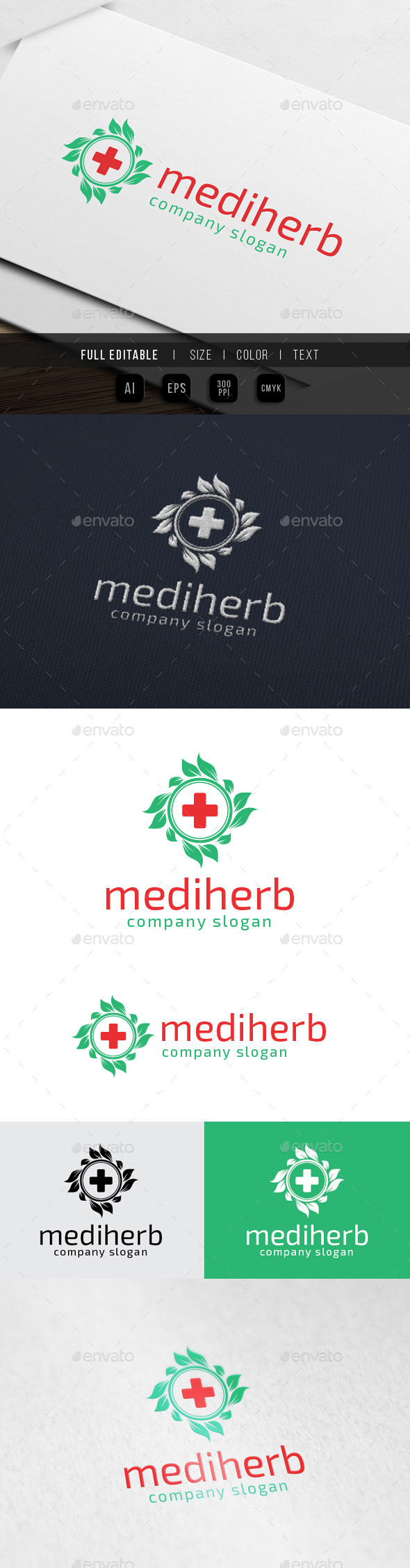 GraphicRiver Clinic Medical Herbal Pharmacy Logo 10074009 GraphicRiver Clinic Medical Herbal Pharmacy Logo 10074009