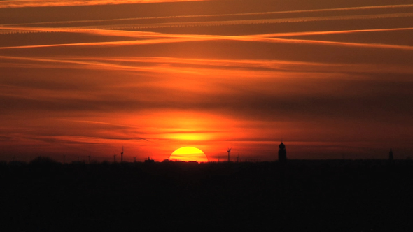 VideoHive Sunset Friesland 10074430 VideoHive Sunset Friesland 10074430