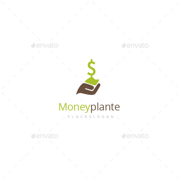 GraphicRiver Money Plante Logo 10074451 GraphicRiver Money Plante Logo 10074451