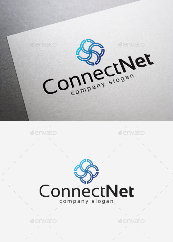 GraphicRiver Connect Net Logo 10075118 GraphicRiver Connect Net Logo 10075118