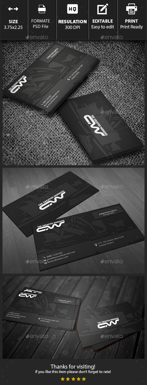 GraphicRiver City Business Card 10080794 GraphicRiver City Business Card 10080794