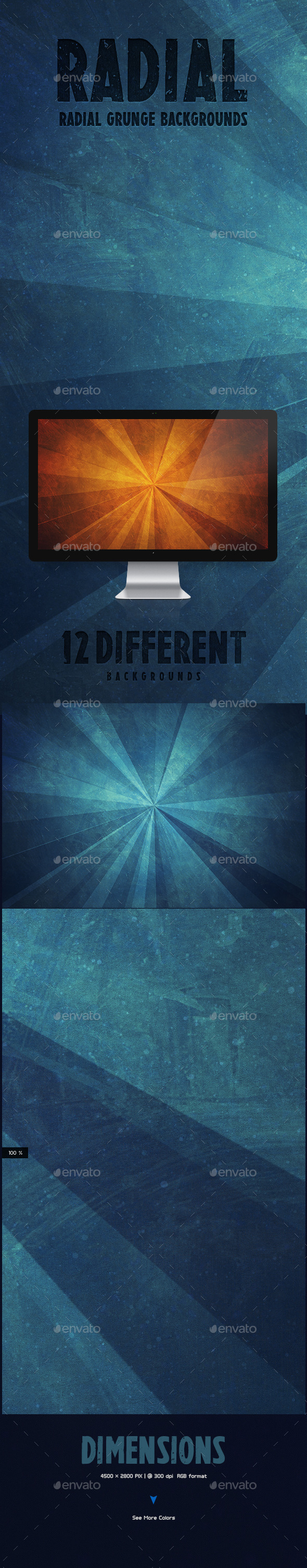 GraphicRiver Radial Grunge Backgrounds 10081040 GraphicRiver Radial Grunge Backgrounds 10081040