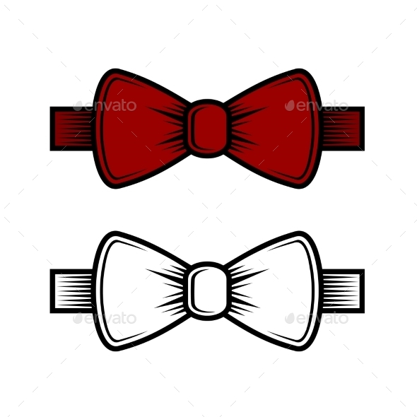 GraphicRiver Bow Tie Icons Set Red and White Vector 10082131 GraphicRiver Bow Tie Icons Set Red and White Vector 10082131