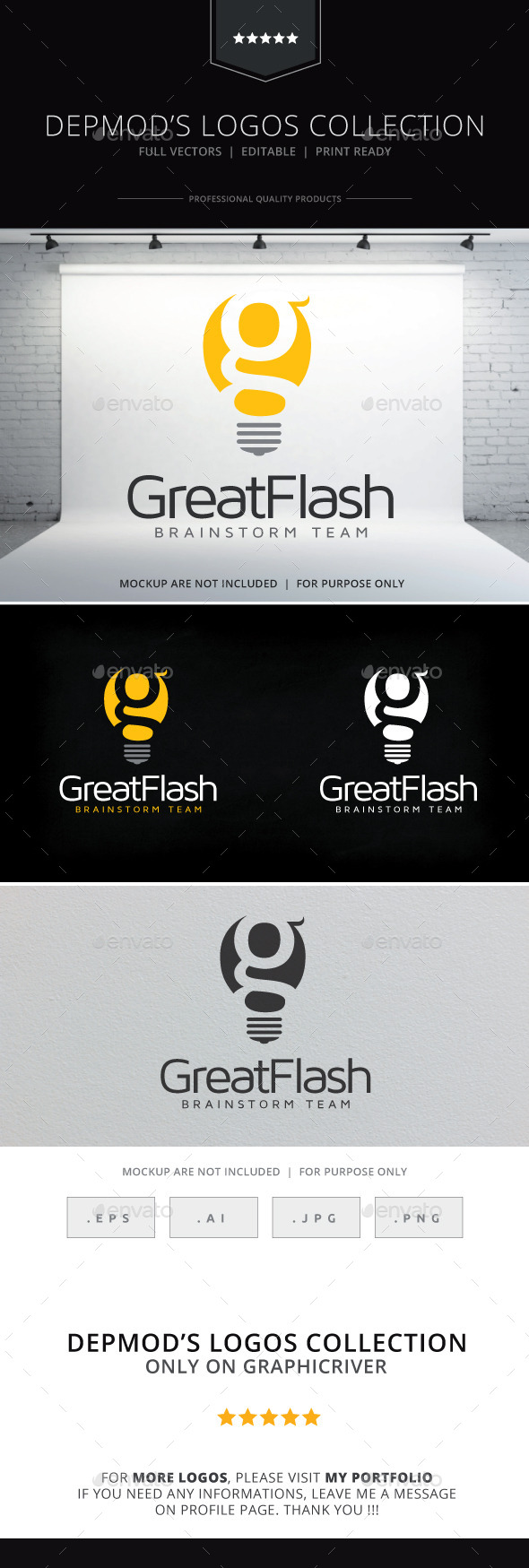 Great Flash Logo (Letters)