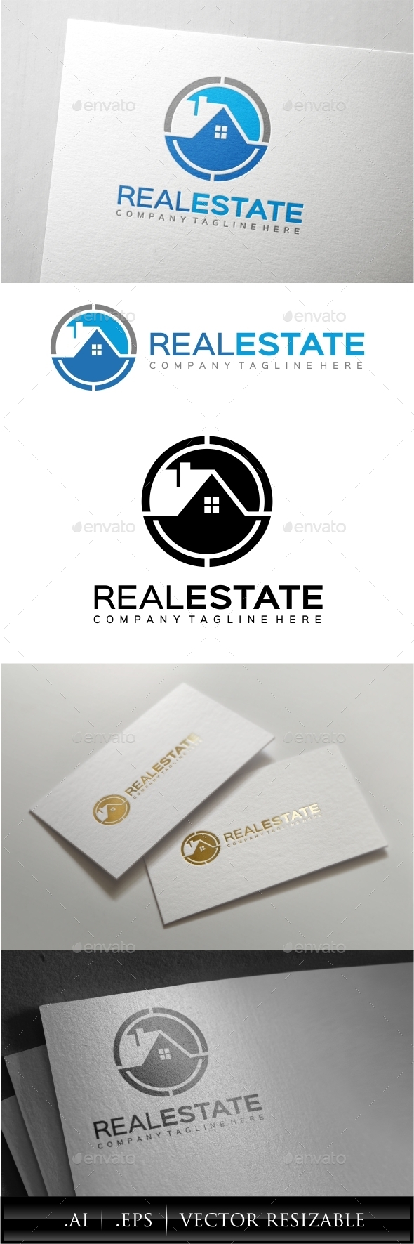 Real Estate Logo Template