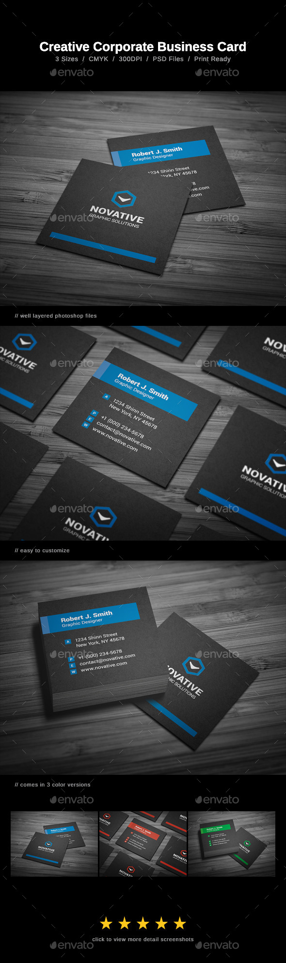 GraphicRiver Creative Corporate Business Card 10085161 GraphicRiver Creative Corporate Business Card 10085161