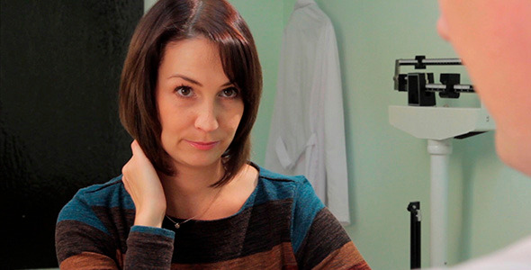 The Girl On Reception At The Doctor 1 The Girl On Reception At The Doctor 1