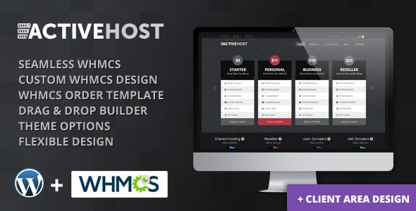 Active Host - WordPress + WHMCS Hosting