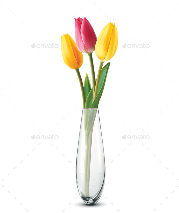 GraphicRiver Bouquet of Tulips 10087978 GraphicRiver Bouquet of Tulips 10087978
