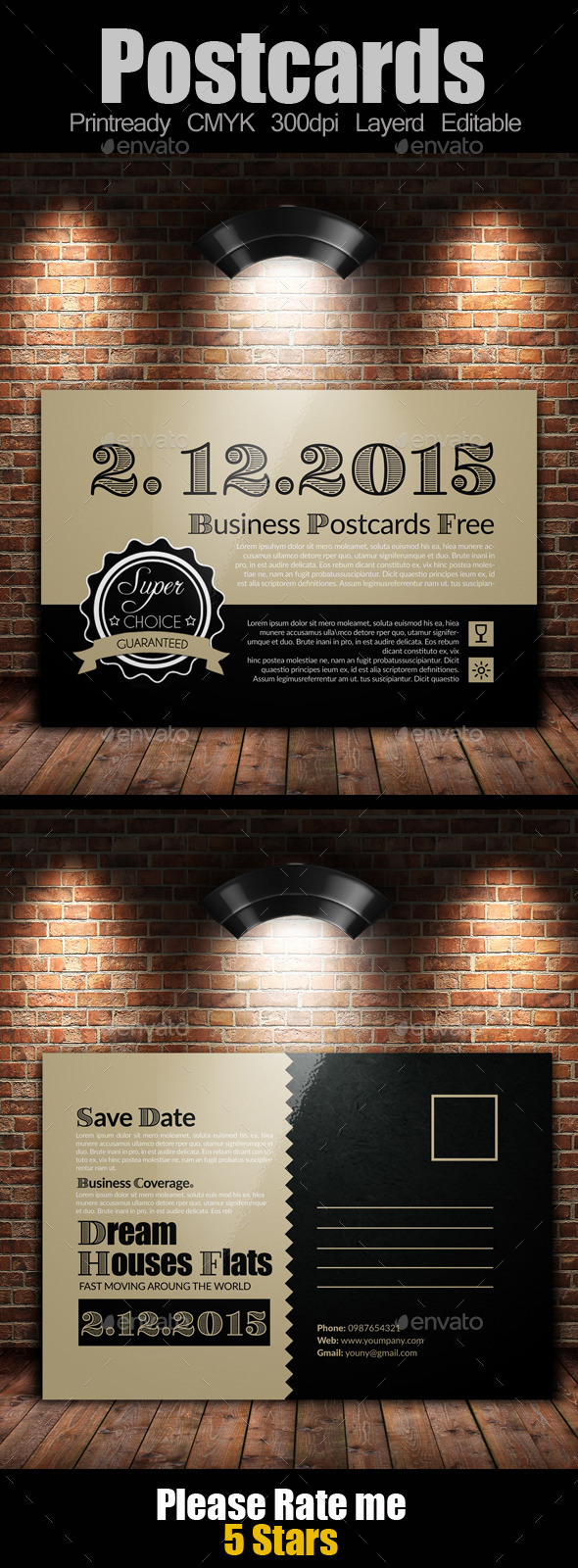 GraphicRiver Multi Use Business Post Cards 10088026 GraphicRiver Multi Use Business Post Cards 10088026