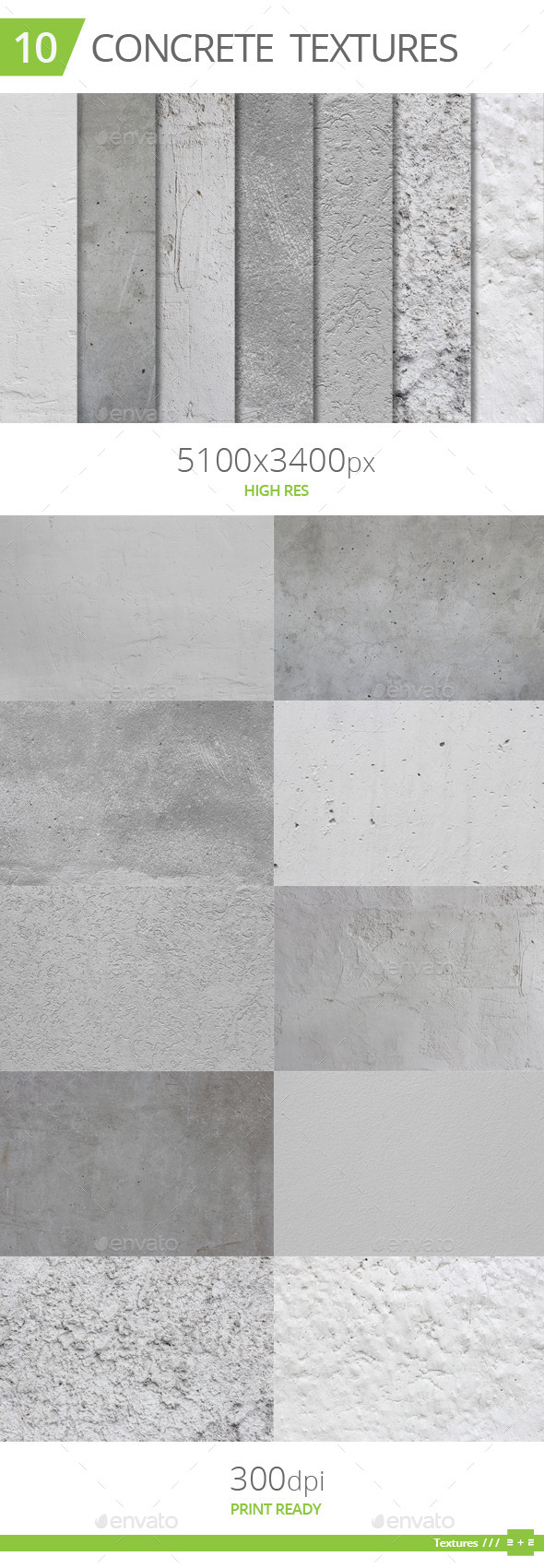 GraphicRiver 10 Concrete Textures 10088642 GraphicRiver 10 Concrete Textures 10088642