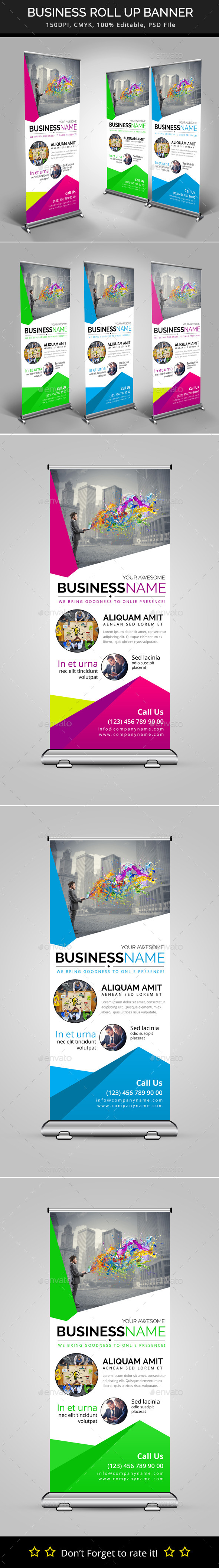 Business Roll Up Banner Business Roll Up Banner