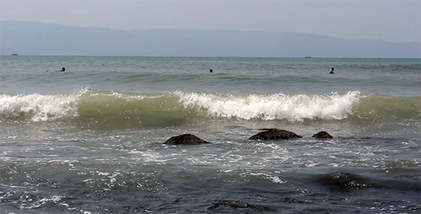 Waves and Surfers Waves and Surfers