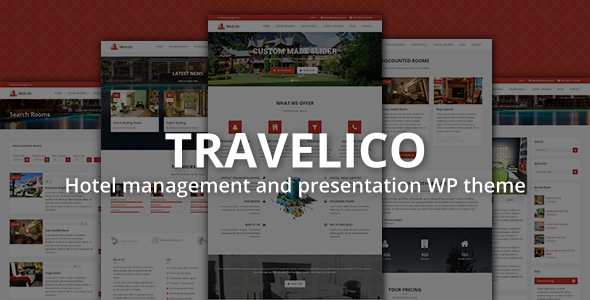 Travelico | Hotel Booking & Presentation WP Theme