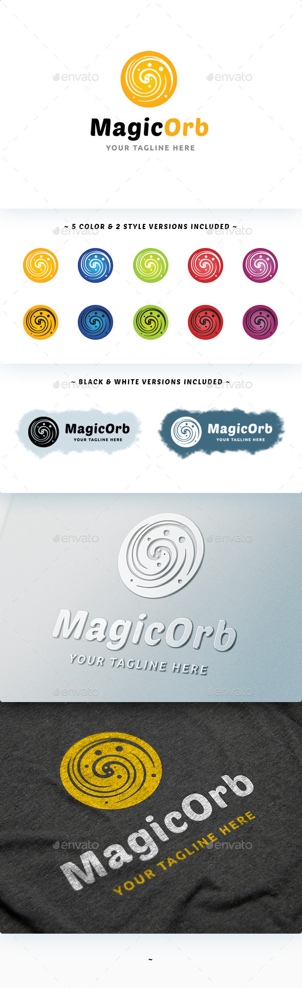 GraphicRiver Magic Orb Logo 10092877 GraphicRiver Magic Orb Logo 10092877