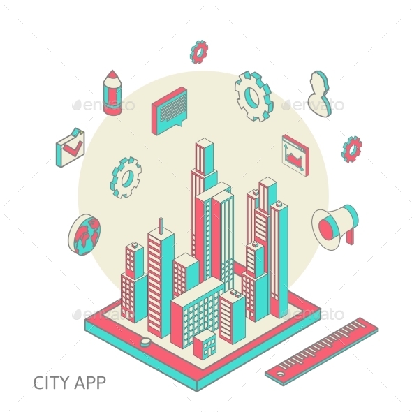 GraphicRiver City App 10093151 GraphicRiver City App 10093151