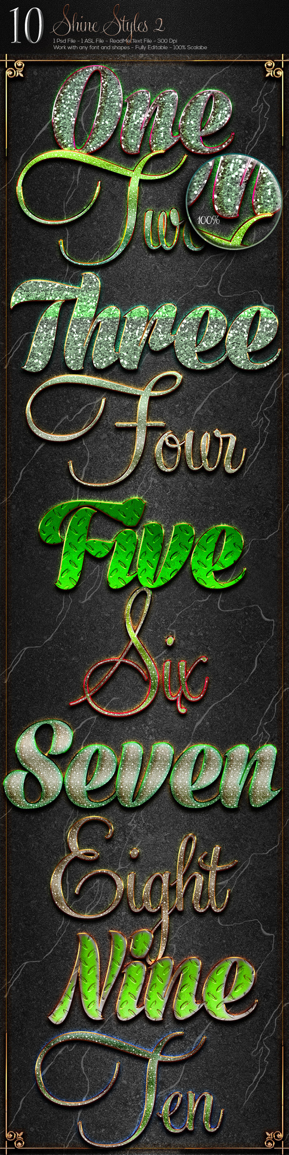 GraphicRiver 10 Shine Styles 2 10093301 GraphicRiver 10 Shine Styles 2 10093301