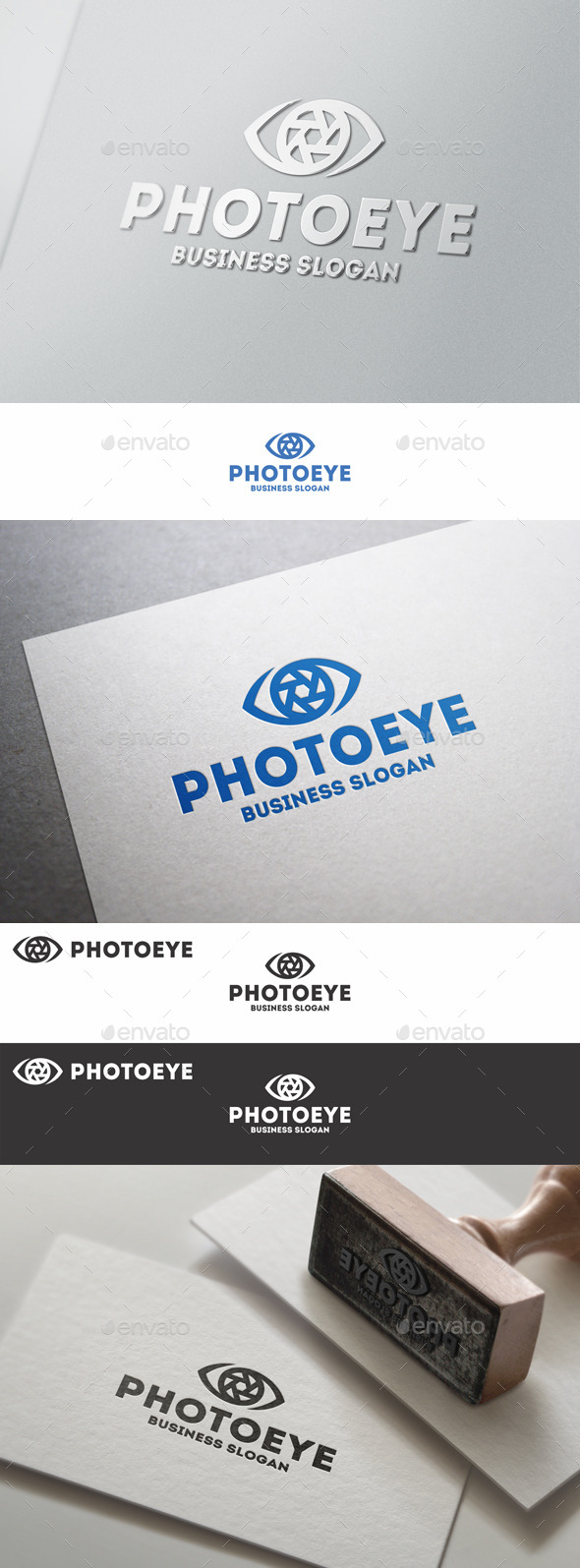 Photo Eye Lens Logo (Symbols)