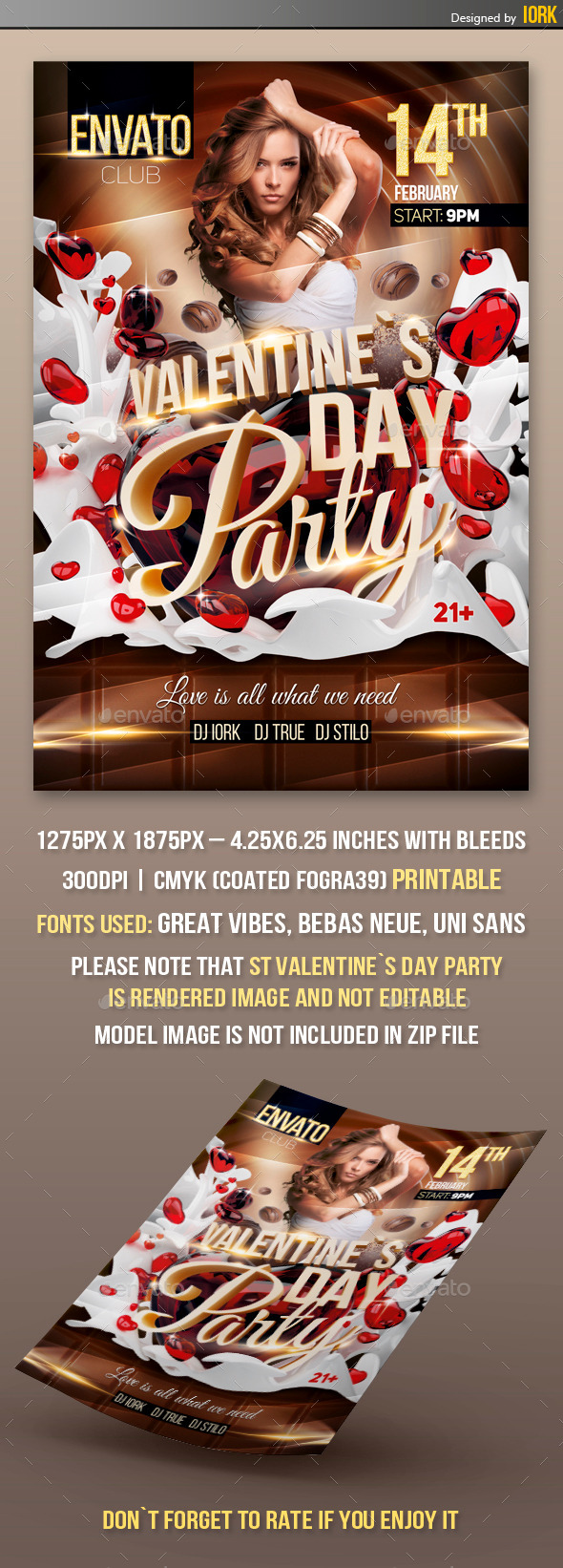 GraphicRiver Valentine`s Day Party 10100969 GraphicRiver Valentine`s Day Party 10100969