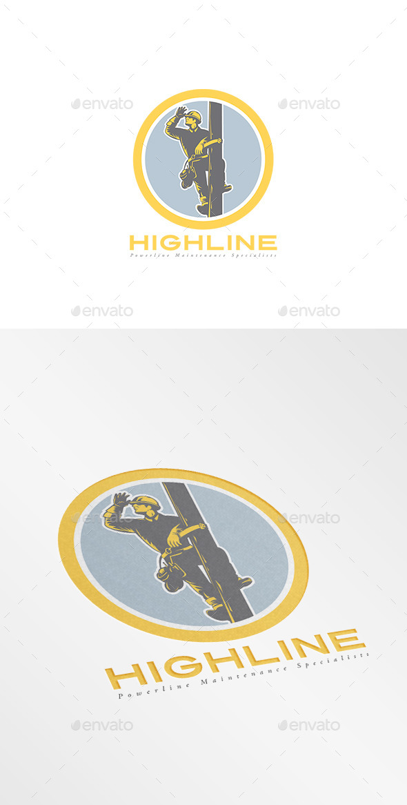 GraphicRiver Highline Powerline Maintenance Logo 10102998 GraphicRiver Highline Powerline Maintenance Logo 10102998