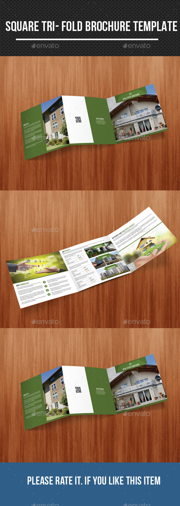 GraphicRiver Square Tri- Fold Real Estate Brochure 10105067 GraphicRiver Square Tri- Fold Real Estate Brochure 10105067
