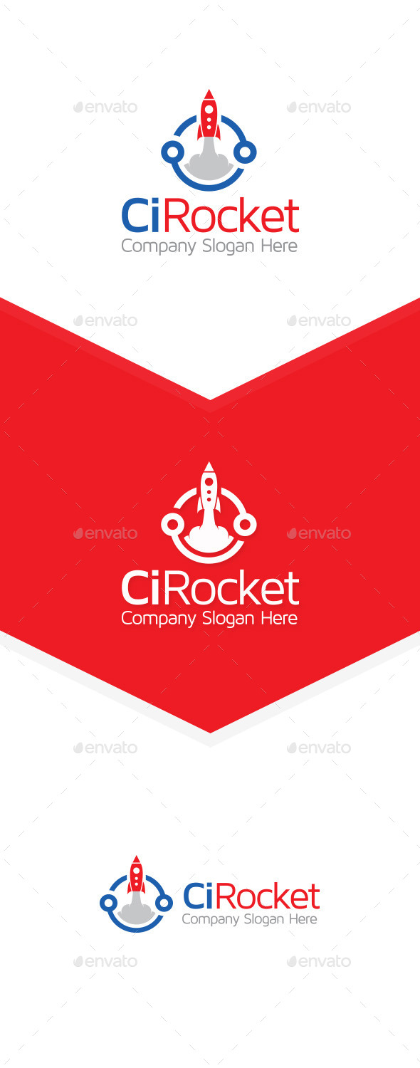 GraphicRiver Tech Rocket 10105102 GraphicRiver Tech Rocket 10105102