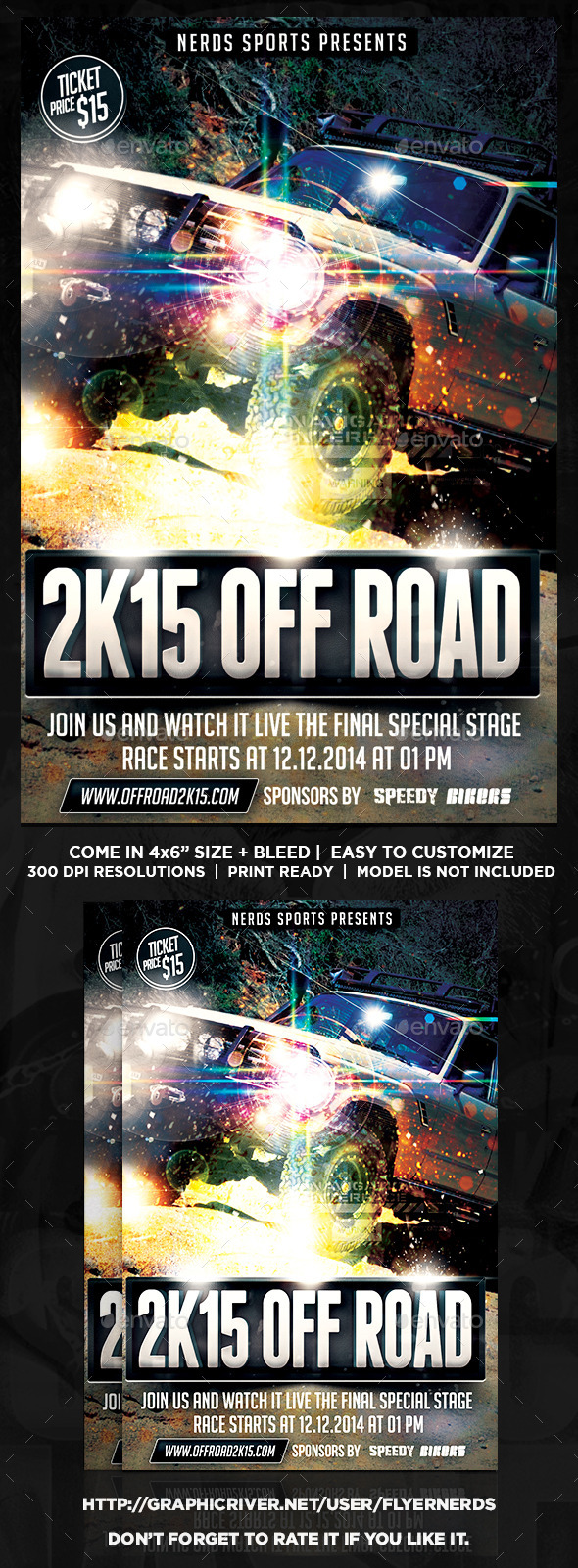GraphicRiver Off Road 2K15 Exhibition Sports Flyer 10106978 GraphicRiver Off Road 2K15 Exhibition Sports Flyer 10106978