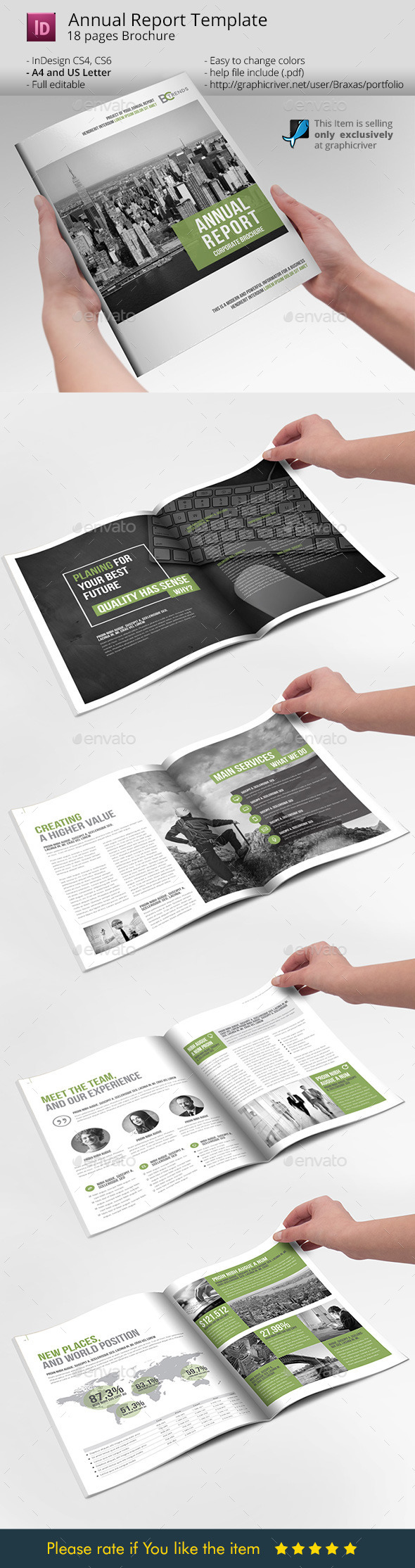 Annual Report Business Brochure Template Annual Report Business Brochure Template