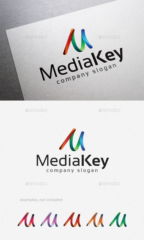 GraphicRiver Media Key Logo 10108613 GraphicRiver Media Key Logo 10108613